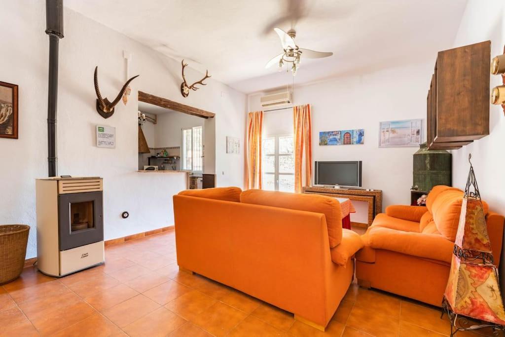 Casa Rural Navalonguilla Con Piscina Santa Olalla del Cala Exterior foto